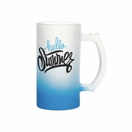 Sublimation Frosted Ombre Gradient Mug 16oz