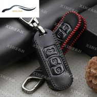 XF Car Key Case For Mazda 2 3 5 6 8 CX5 CX7 CX9 M2 M3 M5 M6 GT Leather Keychain Keyring Key Holder C