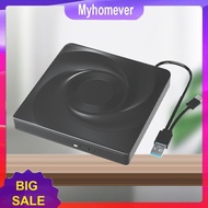 Portable CD Burner Plug and Play Slim DVD CD Player Enclosure for Laptop Desktop