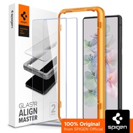 SPIGEN 2PACK Screen Protector for Google Pixel 7a / 7 [Align Master] Tempered Glass Durability Rated