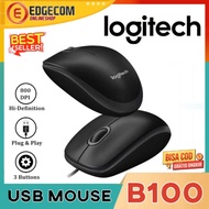 LOGITECH B100 USB Wired Mouse USB Wired Mouse Logitech B-100Original