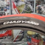 tayar Basikal lajak 20x1.50 Black and Red chaoyang