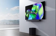 TV 電視 2023 OLED LG 55''/65''/77''/83'' C3/G3 EVO PANEL 120HZ HDMI2.1 旺角地舖 保證原廠新貨，五年保養 本年機王登場