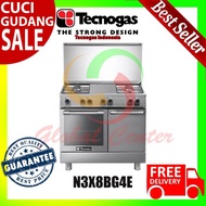 Tecnogas Kompor Free Standing 4 Tungku N3X8BG4E