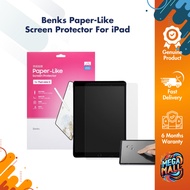 Benks Paper-Like Screen Protector For iPad Air 5/4/10.2/Pro 11/12.9/Mini 6/5/4/9.7 Screen Protector 