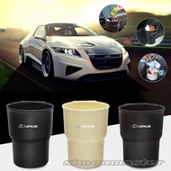 Car Center Console Drink Holder Auto Air Outlet Multifunctional Trash Can Door Side Storage Bucket for Lexus IS250 IS200 ES250