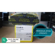 PERODUA ALZA D27A 2022 ATIVA (FRONT) BRAKE PADS BEST FORM PS354M-00