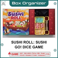 Sushi Roll: Sushi Go Dice Game Board Game Box Organizer Insert