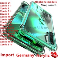 Acrylic phone case / SONY Xperia 1 5 8 10 IV II III L4 Pro-I / Xperia Ace II III /transparent shock 