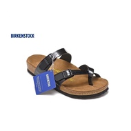 Birkenstock Mayari Lelaki dan Wanita Kasual Sandal Kasut Pantai 805 Hitam Berkilat