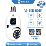 Smart 4G V380 Pro 360 Single & Dual Lens CCTV Bulb