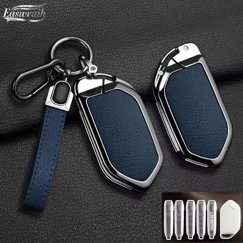 Car Accessories Key Case Cover Holder For Kia EV9 Picanto Sorento MQ4 Carnival KA4 Morning K5 Carens