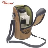 Waterproof Camera Lens Bag Thick Padded Lens Case Pouch For Canon 70-200/2.8 Nikon 80-400/2.8 DSLR L