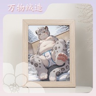 Bộ Sưu Tập Furry Animal Của Everything Velvet Wood Frame Trang Trí Nhà Cao Cấp Bộ Sưu Tập Đồ Chơi Đồ