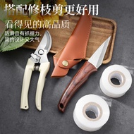 Budding Knife Garden Grafting Pruning Special Tool Fruit Tree Grafting Tool Grafting Film Full Set G