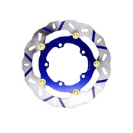 Rapido Yamaha Y15ZR Alloy Floating Disc Plate with Bracket (298mm)