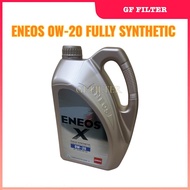 ENEOS 0W20 4 LITRE ECOSTAGE FULLY SYNTHETIC ENGINE OIL LUBRICANT 0W-20 JAPAN OIL WITH SIRIM