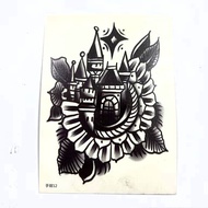 Seni Tato Temporer Temporary Tattoo UNIK Seri HL - Tato Punggung Tangan Dada Lengan Anti Air Tato te