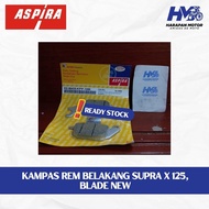 Disk pad RR Rear Brake pad SupraX125 ASPIRA H2-06435-KPP-1300