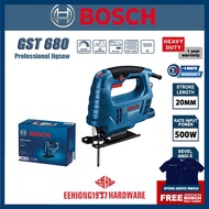 BOSCH GST 680 Professional Jigsaw With Jigsaw Blade 500W Adjustable Speed Multi-material cutting Sof