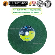 14” Cut Off Wheel High Quality Green Cutting Disc for Steel ( BOSCH/ MAKITA / DEWALT / MILWAUKEE )