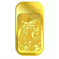 JB9 Puregold 2g Tiger Gold Bar | 999.9 Pure Gold