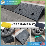 Car Kerb Ramp Mat Ramp Motorcycle Ramp Wheelchair Step Mat Road Curb Ramp Portable (Fixed) Triangula