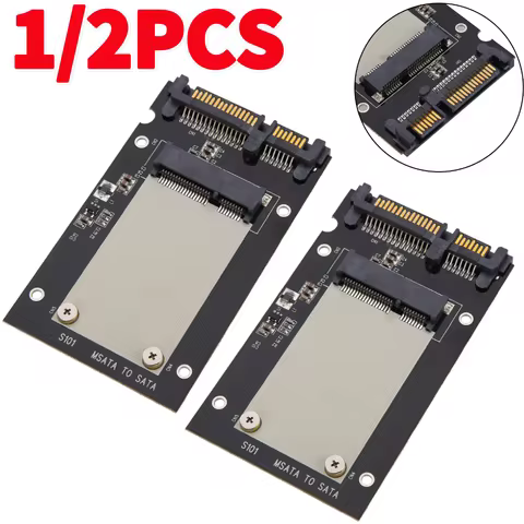 MSATA SSD To 2.5'' SATA 6.0gps Adapter Converter Card Module Board Mini Pcie Ssd High Quality MSATA 