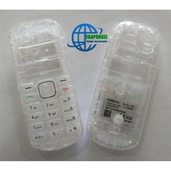 Nokia 1280/103 Casing Transparan Fullset - Black & White