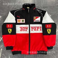 F1 Racing Jersey Embroidered F1 Racing Jersey Style Motorcycle Cycling Jersey Jacket Baseball Jersey