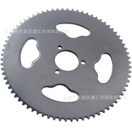 Mini Motorcycle Electric Scooter Accessories T8F Type 74-tooth Chainring 35MM Inner Hole Chain Disc 
