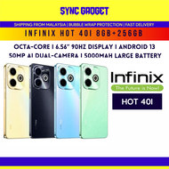 [𝑴𝒀 𝑺𝑬𝑻] INFINIX Hot 40i | Hot 40Pro (256GB ROM | 8GB RAM) 1 Year Infinix Malaysia Warranty
