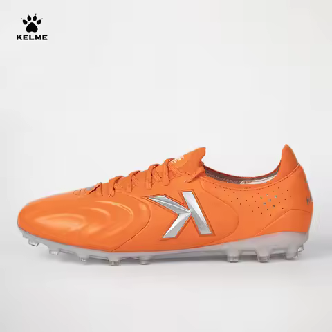 KELME MG Adult Soccer Shoes Kangaroo Leather Professional Training Football Shoes Holy Grail Series 