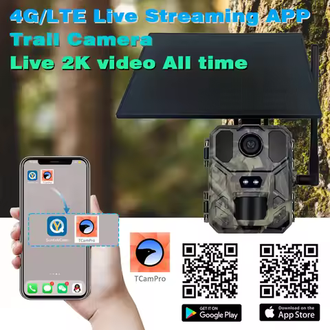 New 2K-4G outdoor hunting camera Mini900Pro APP Remote mobile phone control to view photos and video