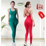 Yoga jumpsuit Set, yoga clothes, gym clothes, leggings, super stylish jumpsuit