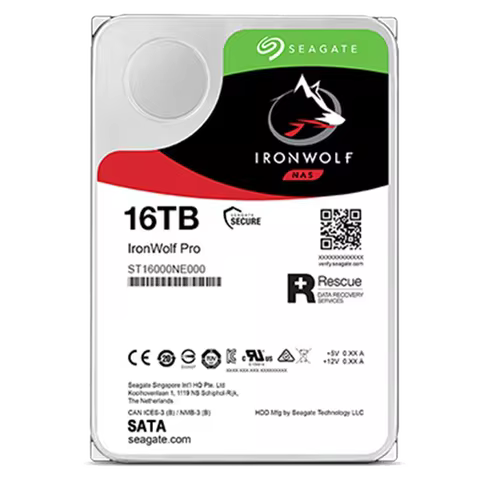 Seagate IronWolf Pro Internal Hard Drive,4TB,8TB,10TB,16TB,20TB