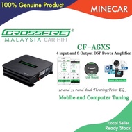 CROSSFIRE DSP AMPLIFIER CF-A6XS BUILD IN 4 CH AMPLIFIER WITH HIGH POWER