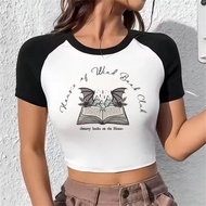 Acotar Vintage Harajuku Coquette Crop Top - Summer Tee