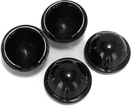 4Pcs 77mm(3.03in) Wheel Center Caps Replacement 57492085F-1 LG1011-16 C10695 Black Hub Caps, Compati