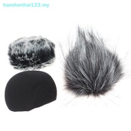 hanzhenhai123   1Pc Foam Mic Wind Cover Furry Windscreen Muff For ZOOM H5 H6 Recorder Microphone   M