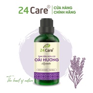 Tinh dầu Oải Hương 24Care 10ml/50ml/100ml - Xông phòng ngủ tập trung giảm stress- Tinh dầu Bạc Hà/ Q