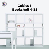 [Sole One Furniture] Cubics 1 Bookshelf 4-3S / Furniture / Space Savers Organiser