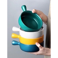 INS style elegant ceramic bowl with holder