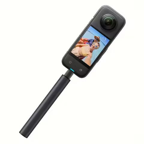 Invisible Selfie Stick 70cm Long Selfie Stick,Fit for Insta360 X4, X3, ONE X2, ONE R, ONE X, 1/4”Scr