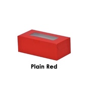 7x2.5x3.5|8×2.5x3.5 inches Loaf Box Red|White