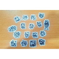 Uma Musume Doodle Glitter Sticker