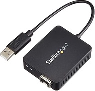 StarTech.com USB 2.0 to Fiber Optic Converter Adapter Open SFP US100A20SFP