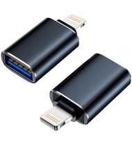 Apple MFI Certified Lightning to USB Camera Adapter, USB 3.0 OTG Cable Adapter for iPhone 14 13 12 1
