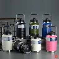 304 Stainless Steel Dwarf Thermos Bottle – Large Capacity 1500ml / 2000ml, Wide Mouth, Firm Handle, 