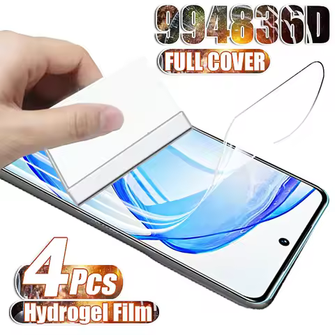 4PCS Curved Soft Hydrogel Film for Vivo V 25 V25 Pro 5G Screen Protectors Not Glass Vivo V25 V25E V2